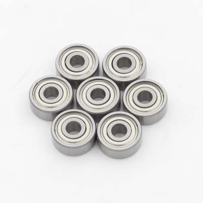 High speed SS 5*11*3mm ZZ miniature ball bearing stainless steel bearings for fishing wheels